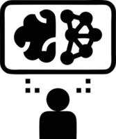 Idea solution icon symbol vector image. Illustration of the creative innovation concept design. EPS 10