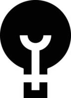 Idea solution icon symbol vector image. Illustration of the creative innovation concept design. EPS 10