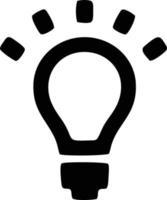 Idea solution icon symbol vector image. Illustration of the creative innovation concept design. EPS 10