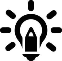 Idea solution icon symbol vector image. Illustration of the creative innovation concept design. EPS 10