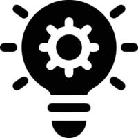 Idea solution icon symbol vector image. Illustration of the creative innovation concept design. EPS 10