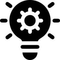 Idea solution icon symbol vector image. Illustration of the creative innovation concept design. EPS 10