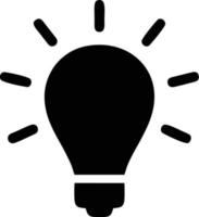 Idea solution icon symbol vector image. Illustration of the creative innovation concept design. EPS 10