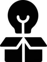 Idea solution icon symbol vector image. Illustration of the creative innovation concept design. EPS 10