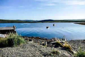 Scenic coastal view photo