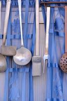 Metal cooking utensils photo