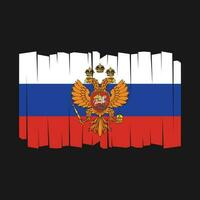 vector de bandera de rusia