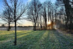 Scenic rural landscape photo