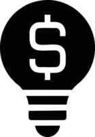 Idea solution icon symbol vector image. Illustration of the creative innovation concept design. EPS 10