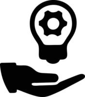 Idea solution icon symbol vector image. Illustration of the creative innovation concept design. EPS 10