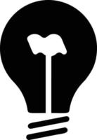 Idea solution icon symbol vector image. Illustration of the creative innovation concept design. EPS 10