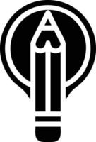 Idea solution icon symbol vector image. Illustration of the creative innovation concept design. EPS 10
