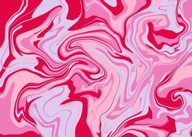 Modern liquid marble or epoxy resin in red, pink and purple. Abstract bright background with texture of marble slab or slice for cover designs, case, wrapping paper, greeting cards. Luxury print. vector