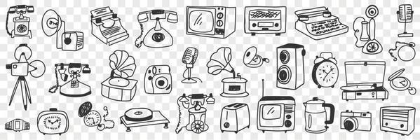 Free Vector  Hand drawn gadget collection