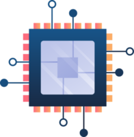 künstlich Intelligenz Symbol Element Design Illustration. ai Technologie und Cyber Symbol Element. futuristisch Technologie Bedienung und Kommunikation künstlich Intelligenz Konzept png