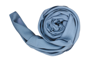 Blue scarf isolated on a transparent background png