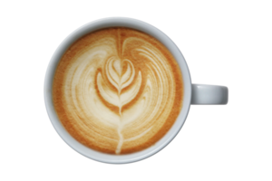 Weiß Tasse von Kaffee isoliert auf ein transparent Hintergrund png