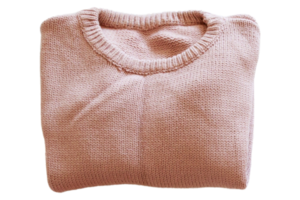 Rosa Sweatshirt isoliert auf ein transparent Hintergrund png
