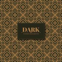dark ethnic seamless pattern template vector