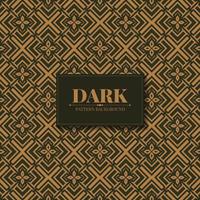 dark ethnic seamless pattern template vector