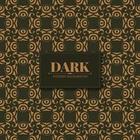 dark ethnic seamless pattern template vector