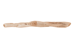 Beige wooden stick isolated on a transparent background png