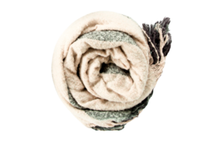 Beige scarf isolated on a transparent background png