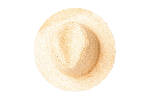 Beige hat isolated on a transparent background png