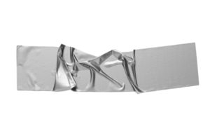 plata cinta aislado en un transparente antecedentes png