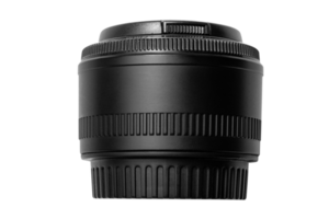 zwart camera lens geïsoleerd Aan een transparant achtergrond png