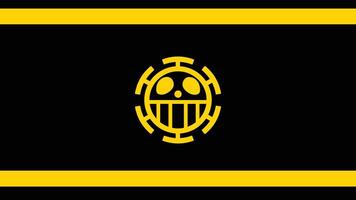 símbolo de pirata bandera en negro antecedentes para fondo de pantalla vector