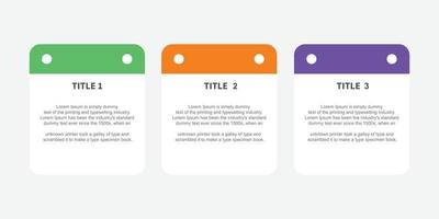 Vector infographic design template with 3 options or steps