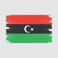 Libya Flag Illustration vector