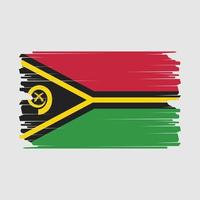 Vanuatu Flag Illustration vector