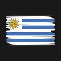 Uruguay Flag Illustration vector