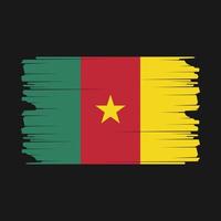 Camerún bandera ilustración vector