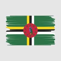 Dominica Flag Illustration vector