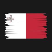 Malta Flag Illustration vector