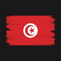 Tunisia Flag Illustration vector