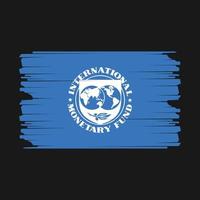 IMF Flag Illustration vector