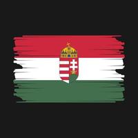 Hungary Flag Illustration vector