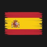 Spain Flag Illustration vector