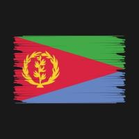 Eritrea Flag Illustration vector