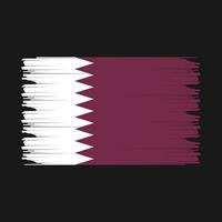 Qatar Flag Illustration vector