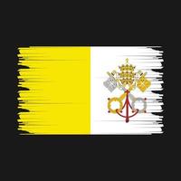 Vatican Flag Illustration vector