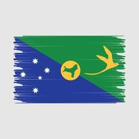 Christmas Islands Flag Illustration vector