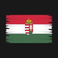 Hungary Flag Illustration vector