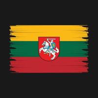 Lithuania Flag Illustration vector