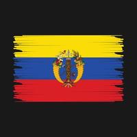 Colombia Flag Illustration vector