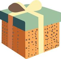 birthday gift box icon vector